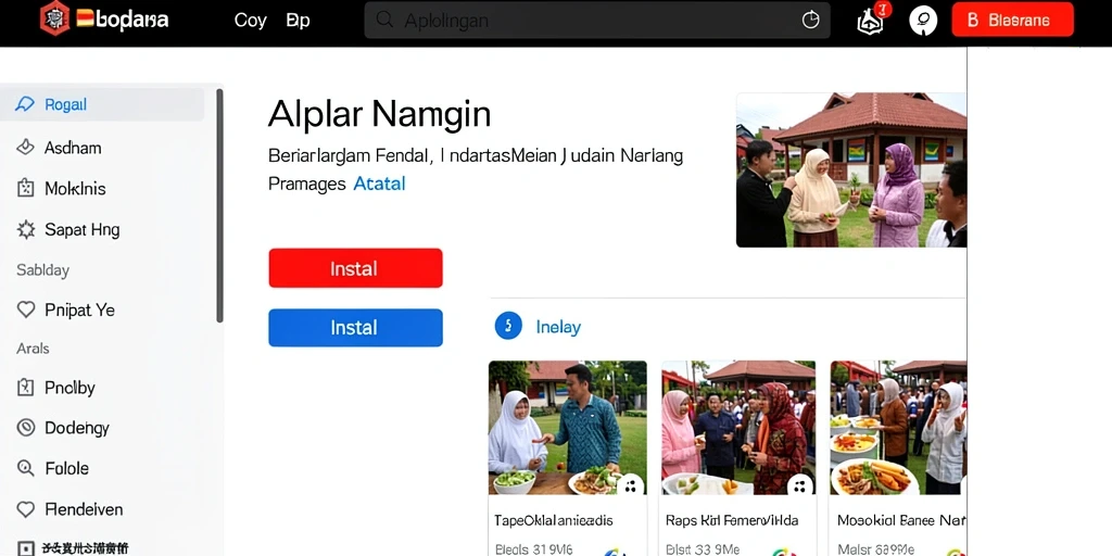 Tampilan antarmuka yang menarik dan mudah navigasi.
