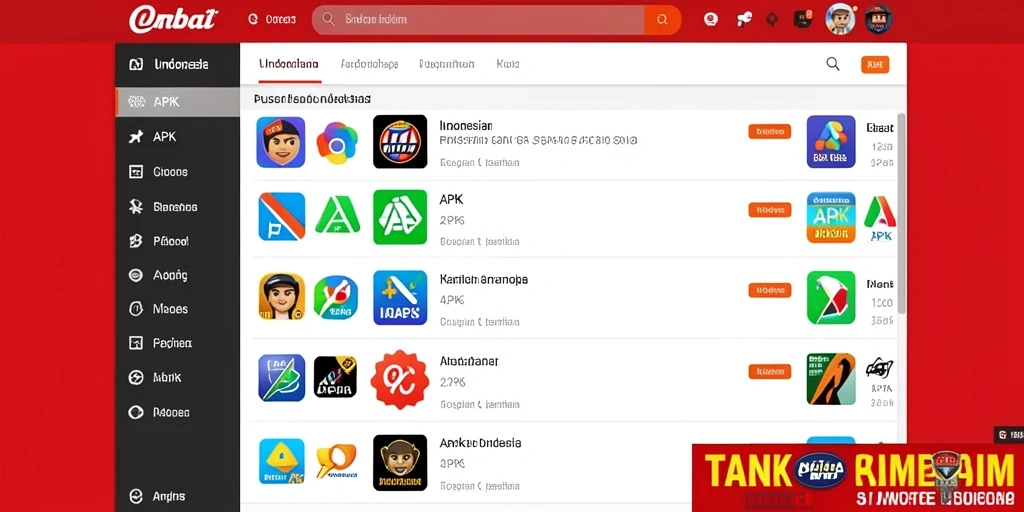 Tampilan utama game menampilkan karakter utama dalam aksi.