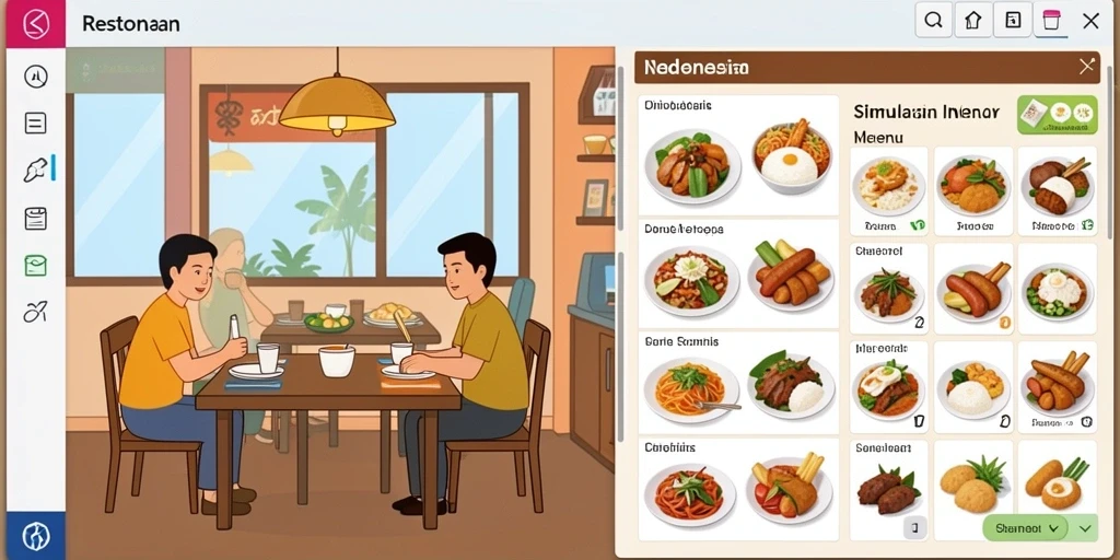 Tampilan antarmuka yang menarik dan intuitif.