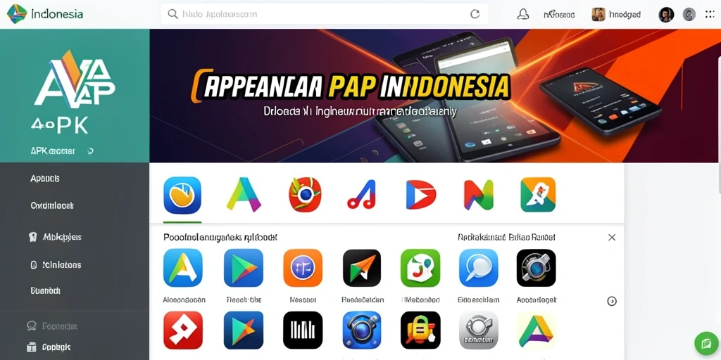 Tampilan awal aplikasi yang menarik dan informatif.